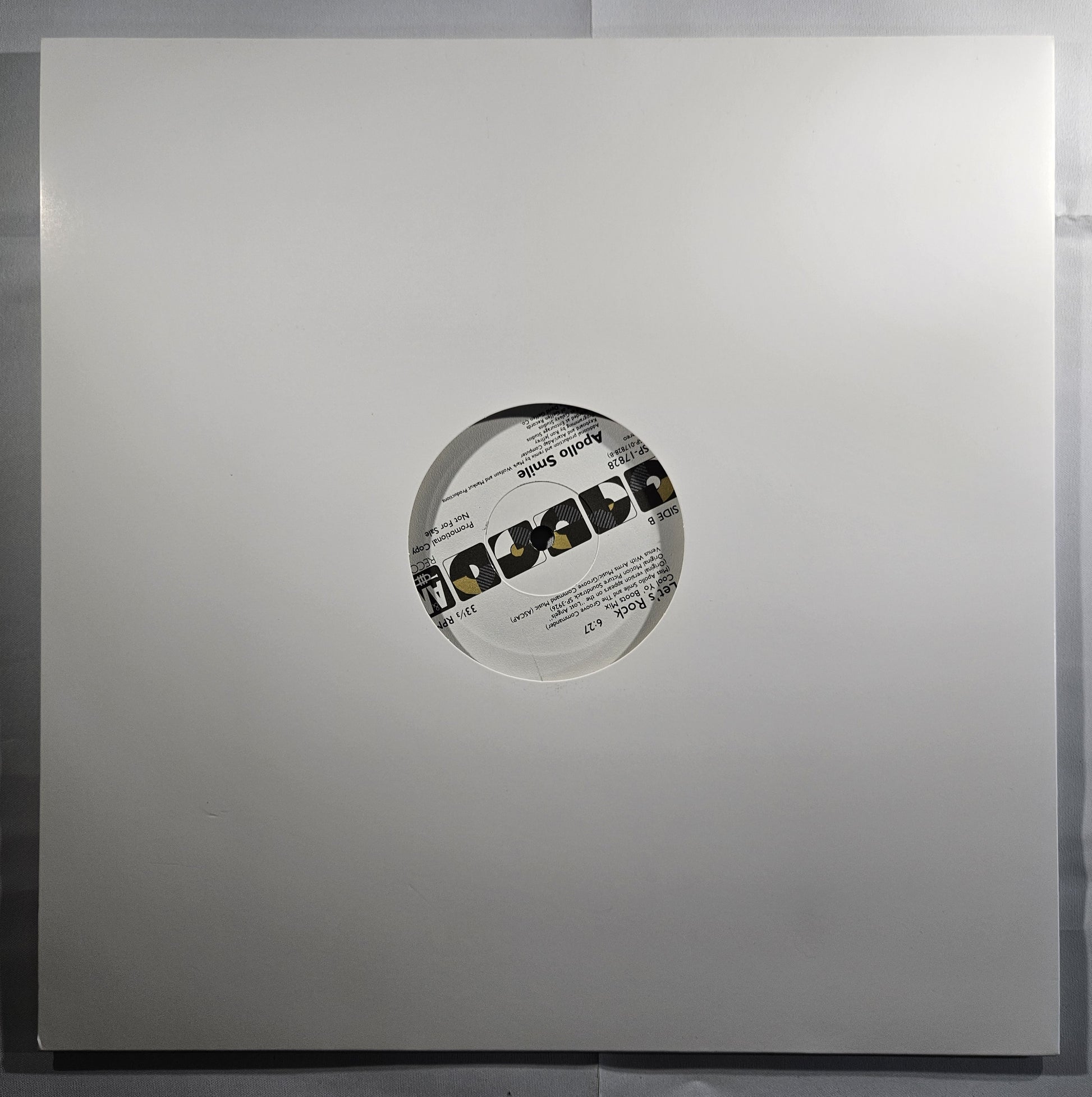 Apollo Smile - Let's Rock [1989 Promo] [Used Vinyl Record 12" Single]