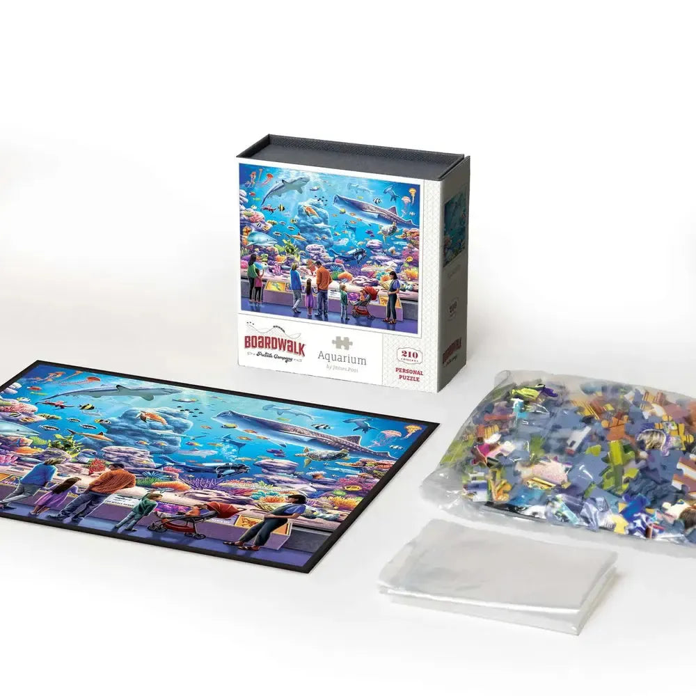 Aquarium 210 Piece Jigsaw Puzzle Boardwalk