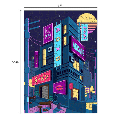 Arcade 99 Piece Mini Jigsaw Puzzle Puzzledly