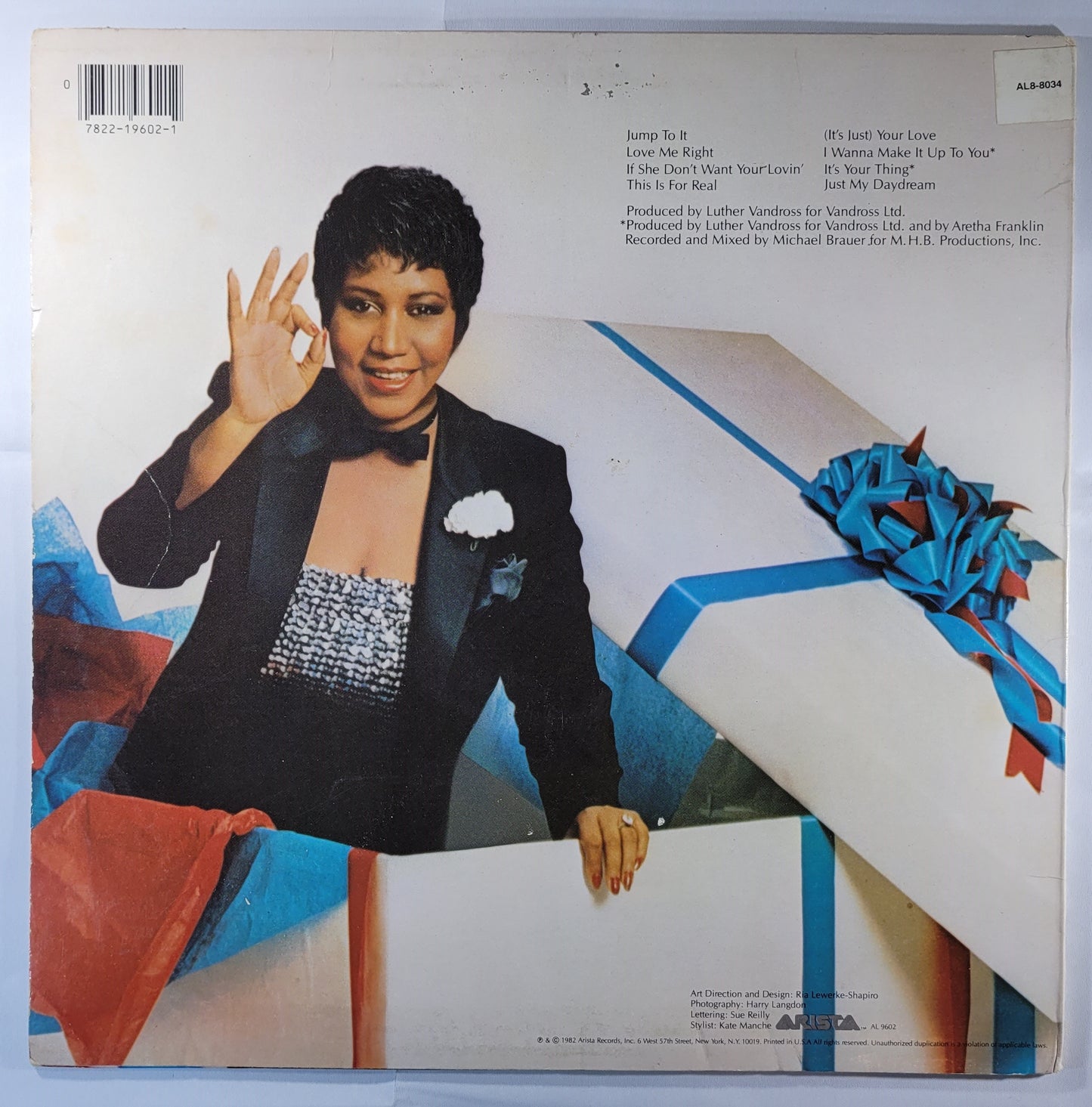 Aretha Franklin - Jump to It [1982 Monarch Pressing] [Used Vinyl Record LP]