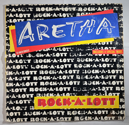 Aretha Franklin - Rock-A-Lott [1987 Used Vinyl Record 12" Single]