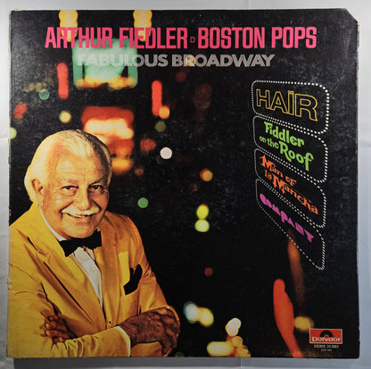 Arthur Fiedler, Boston Pops - Fabulous Broadway [1970 Used Vinyl Record LP]
