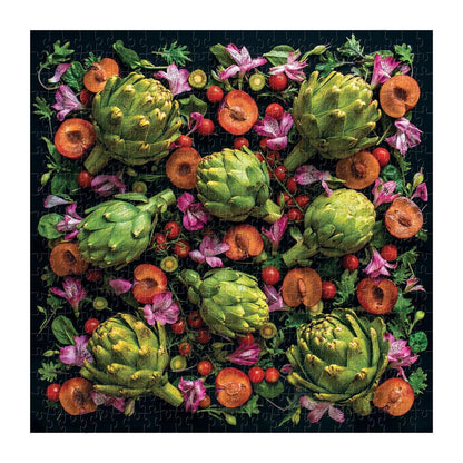 Artichoke Floral 500 Piece Jigsaw Puzzle Galison