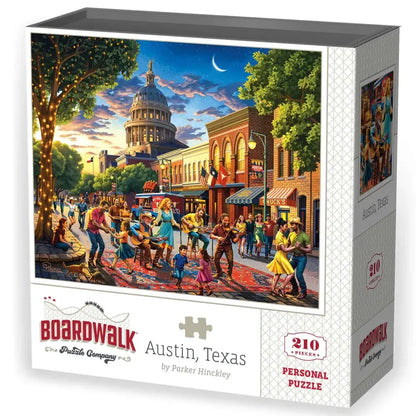 Austin Texas 210 Piece Jigsaw Puzzle Boardwalk