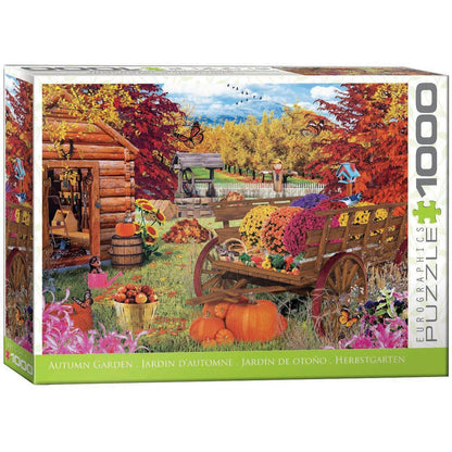 Autumn Garden 1000 Piece Jigsaw Puzzle Eurographics