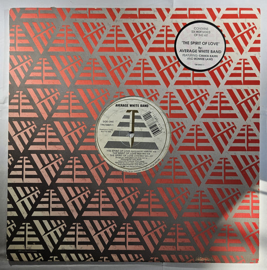 Average White Band Featuring Chaka Khan and Ronnie Laws - The Spirit of Love [1988 Promo] [Used Vinyl Record Single]
