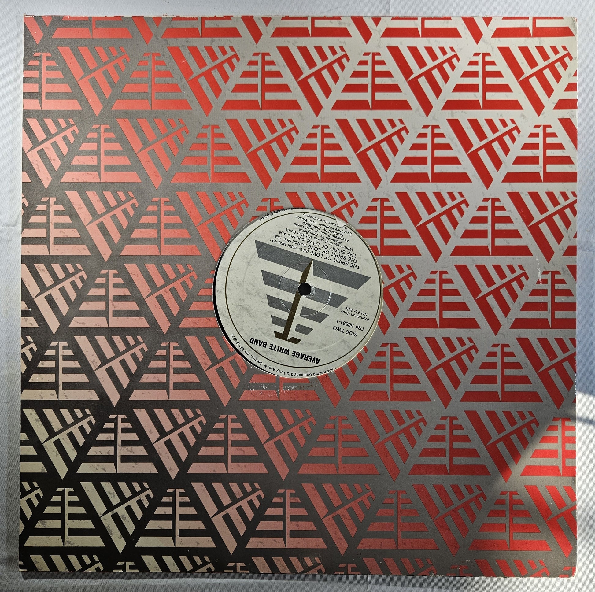 Average White Band Featuring Chaka Khan and Ronnie Laws - The Spirit of Love [1988 Promo] [Used Vinyl Record Single]