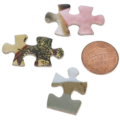 B is for Birthday Set of 2 500 Piece Mystery Jigsaw Puzzles TDC