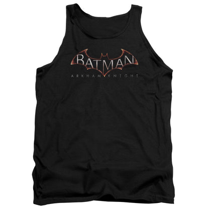 Batman Arkham Knight Logo Mens Tank Top Shirt Black Officially Licensed