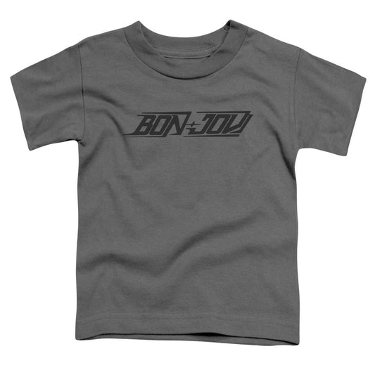 Bon Jovi New Logo Toddler Kids Youth T Shirt Charcoal