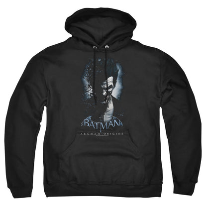 Batman Arkham Origins Joker Mens Hoodie Black Officially Licensed