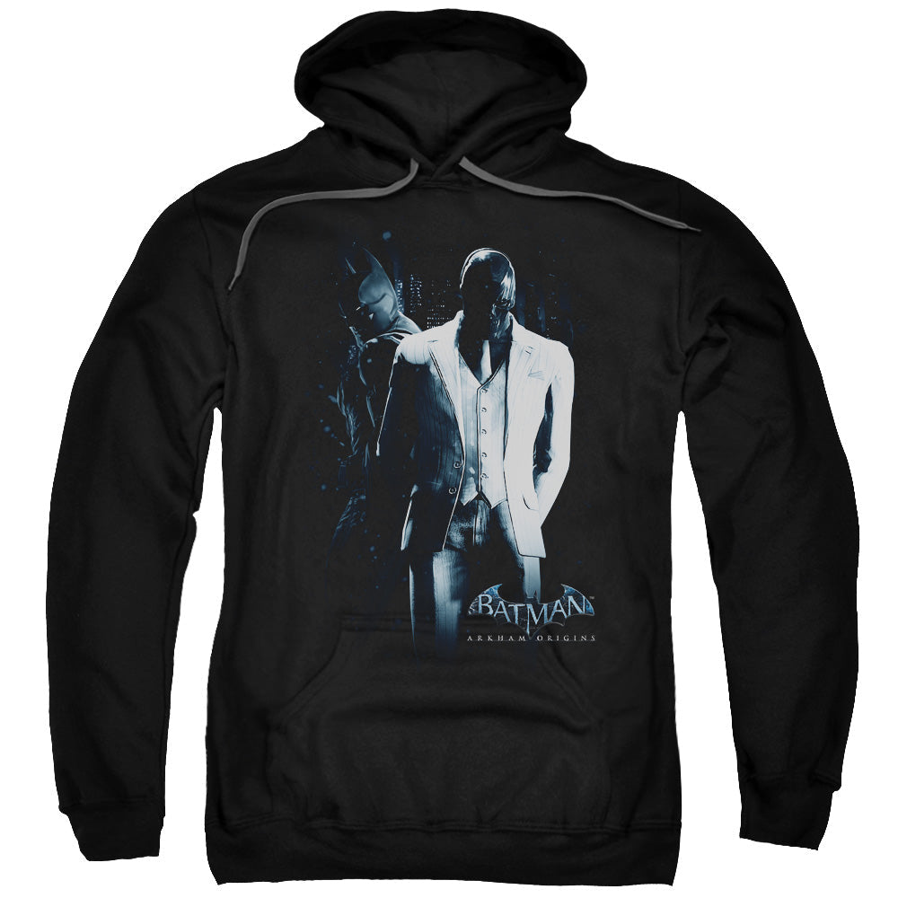 Batman Arkham Origins Black Mask Mens Hoodie Black Officially Licensed