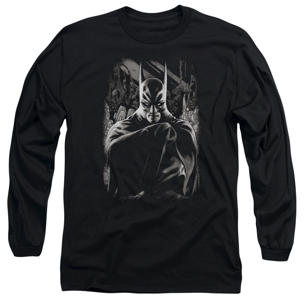 Batman Detective 821 Cover Mens Long Sleeve Shirt Black Officially Licensed