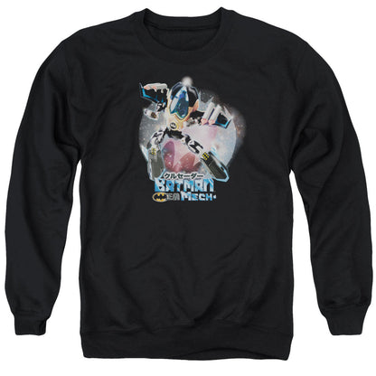 Batman Batman Mech Mens Crewneck Sweatshirt Black
