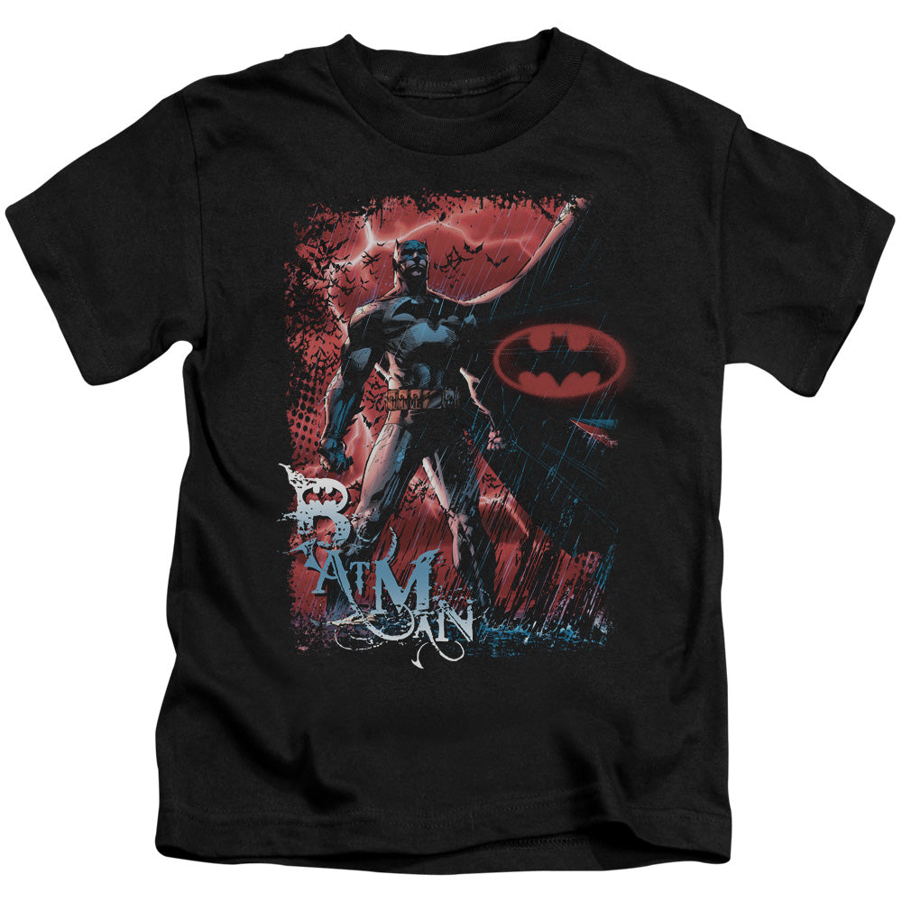 Batman Gotham Reign Juvenile Kids Youth T Shirt Black Officially Licensed