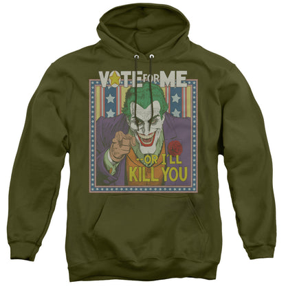 Batman Dark Detective #1 Mens Hoodie Military Green Officially Licensed