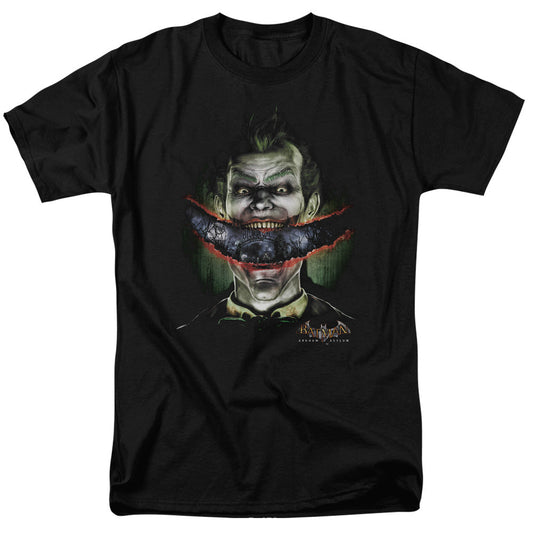 Batman Aa Crazy Lips Mens T Shirt Black Officially Licensed