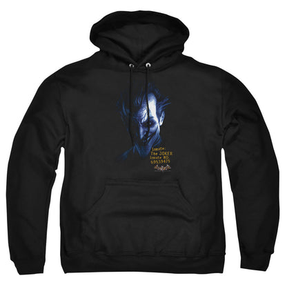 Batman Aa Arkham Joker Mens Hoodie Black Officially Licensed