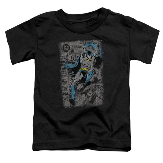 Batman Detective #487 Distress Toddler Kids Youth T Shirt Black Officially Licensed
