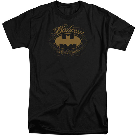 Batman Batman La Mens Tall T Shirt Black Officially Licensed