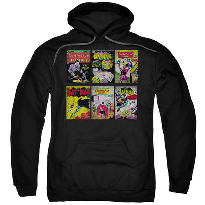 Batman Bm Covers Mens Hoodie Black Officially Licensed