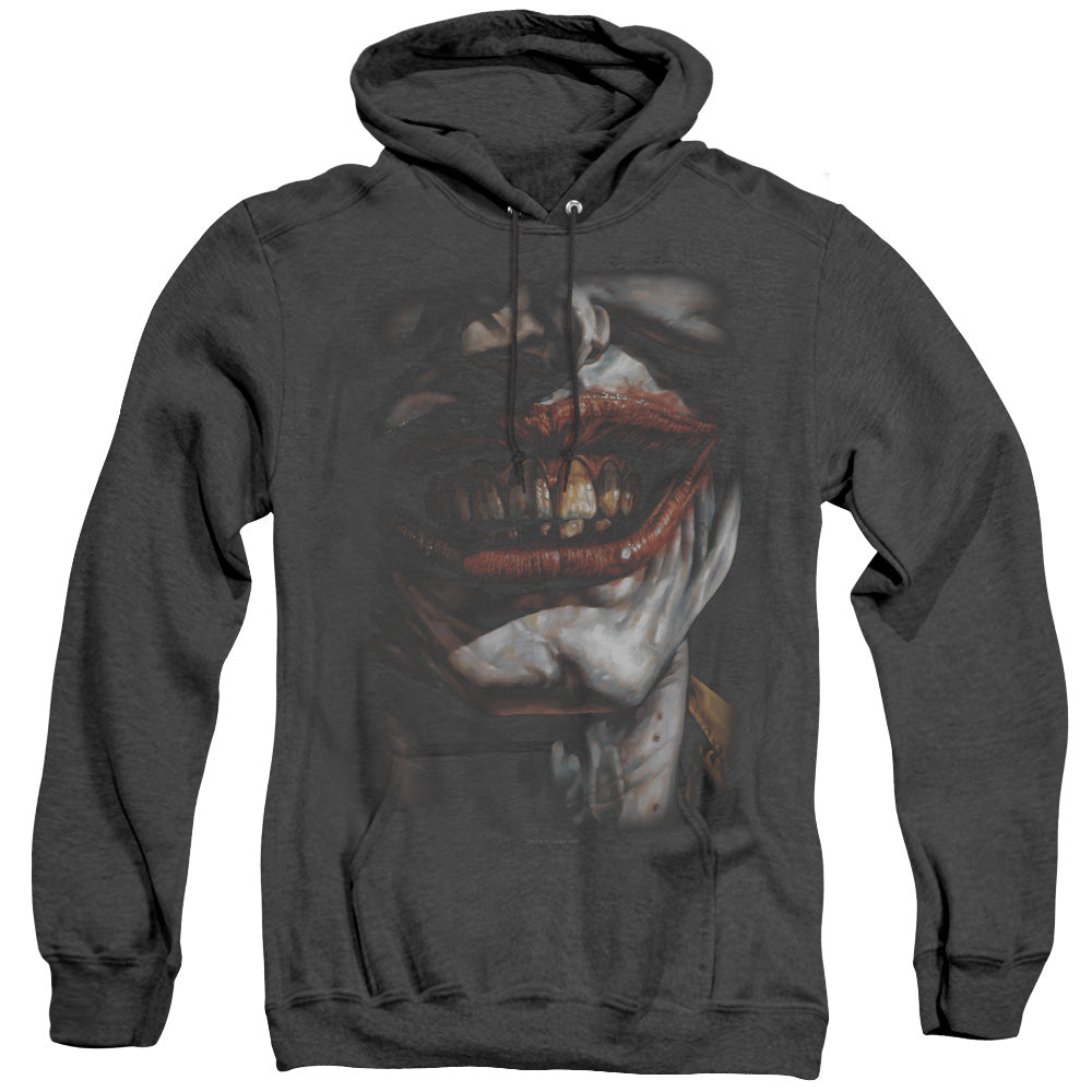 Batman Ile Of Evil Heather Mens Hoodie Black Officially Licensed