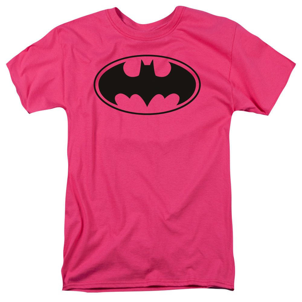 Batman Black Bat Mens T Shirt Purple Officially Licensed