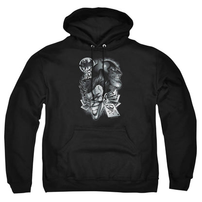 Batman Archenemies Mens Hoodie Black Officially Licensed