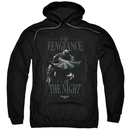 Batman I Am Mens Hoodie Black Officially Licensed