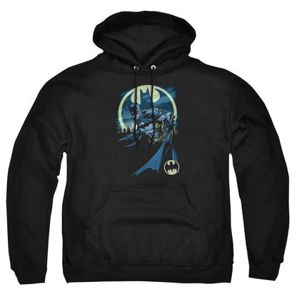 Batman Heed The Call Mens Hoodie Black Officially Licensed
