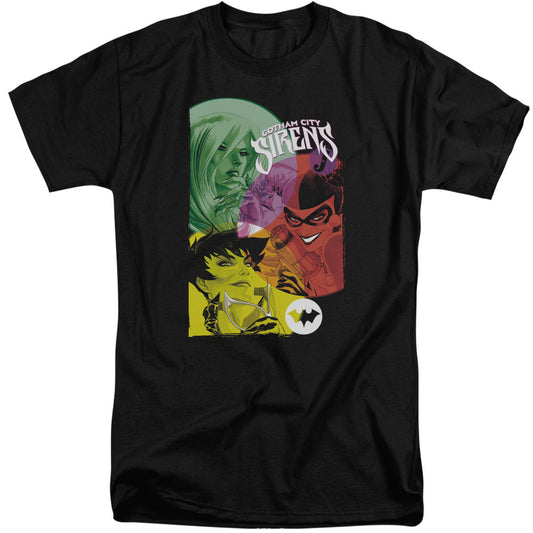 Batman Gotham Sirens Mens Tall T Shirt Black Officially Licensed
