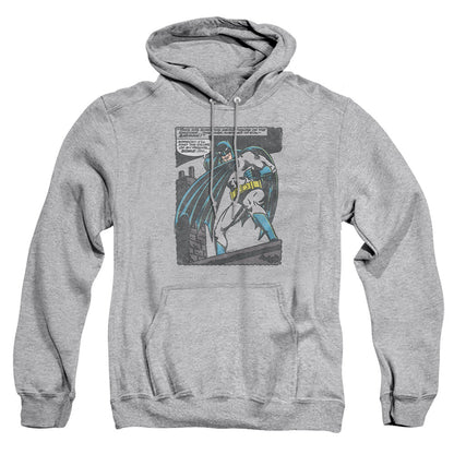 Batman Bat Origins Mens Hoodie Athletic Heather Officially Licensed
