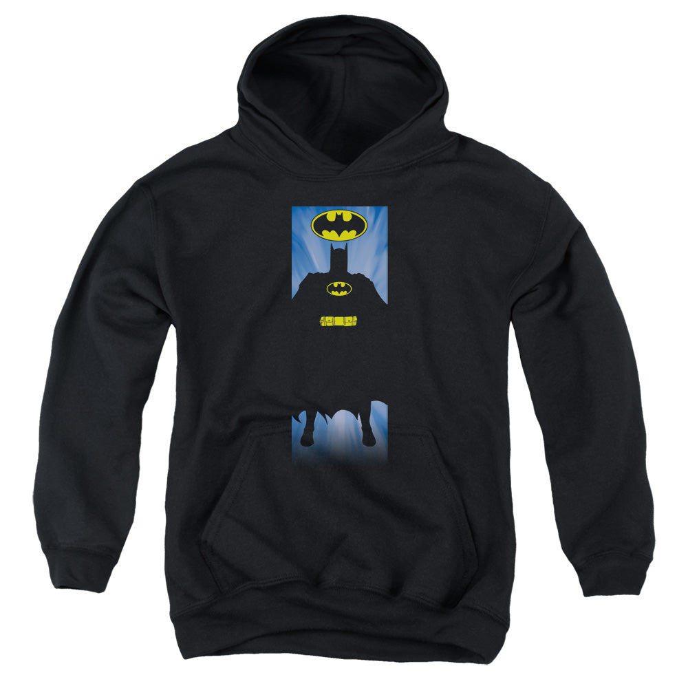 Batman Batman Block Kids Youth Hoodie Black Officially Licensed