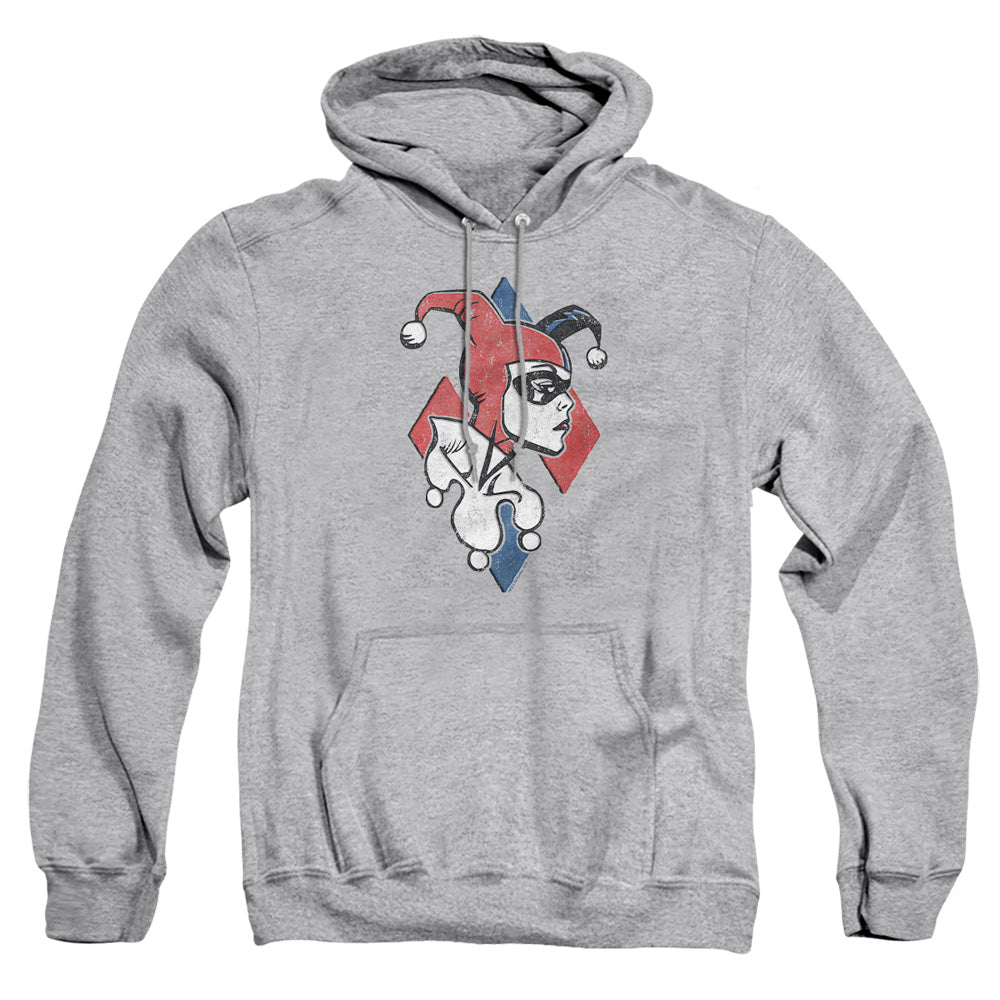 Batman Profiling Mens Hoodie Athletic Heather Officially Licensed