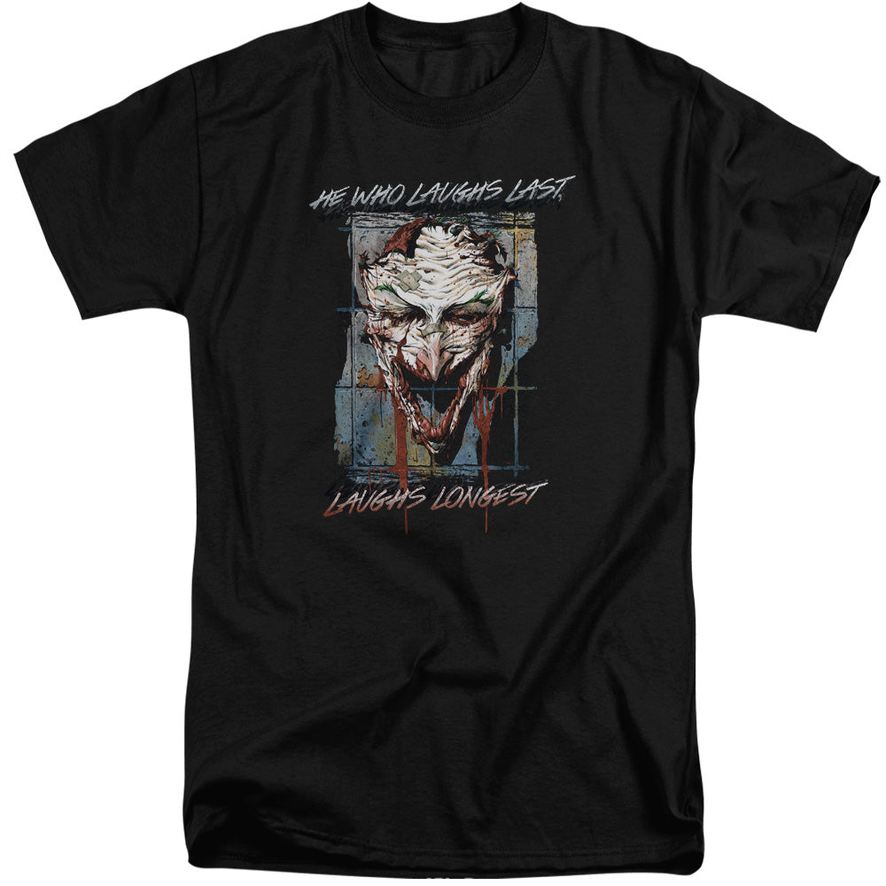 Batman Just For Laughs Mens Tall T Shirt Black Officially Licensed