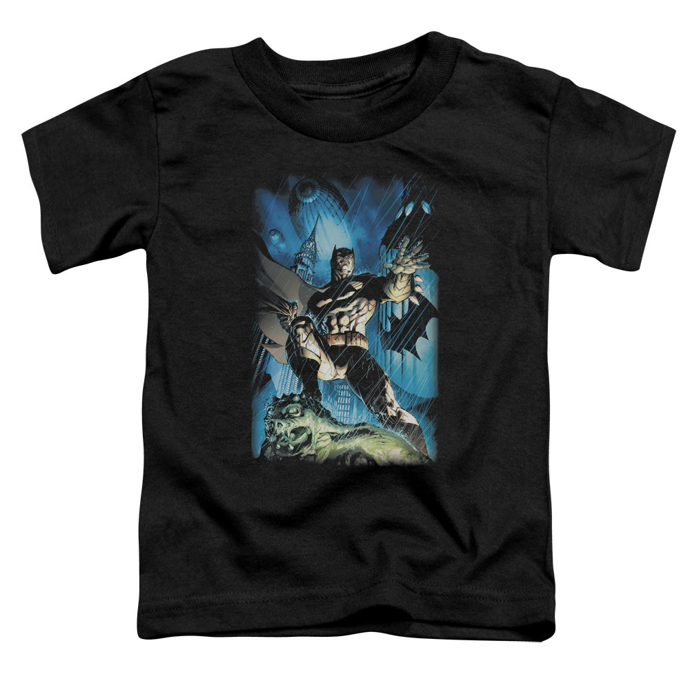 Batman Stormy Dark Knight Toddler Kids Youth T Shirt Black Officially Licensed