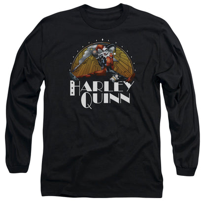 Batman Play Date Mens Long Sleeve Shirt Black Officially Licensed