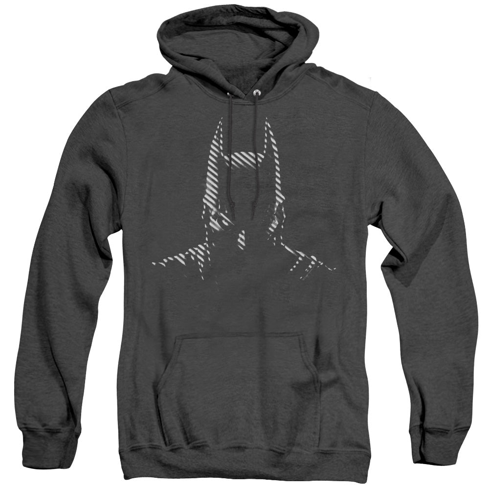 Batman Noir Heather Mens Hoodie Black Officially Licensed
