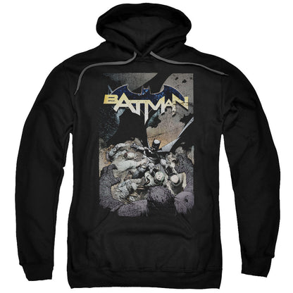 Batman Batman One Mens Hoodie Black Officially Licensed