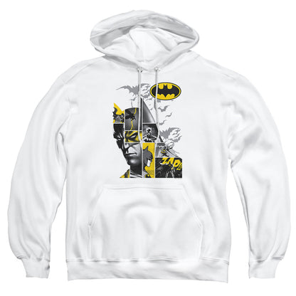 Batman Long Live Mens Hoodie White Officially Licensed