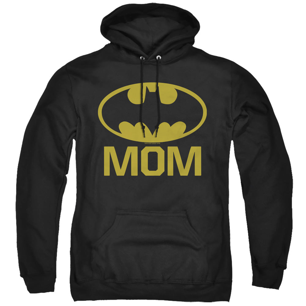 Batman Bat Mom Mens Hoodie Black Officially Licensed