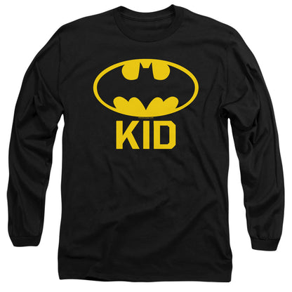 Batman Bat Kid Mens Long Sleeve Shirt Black Officially Licensed