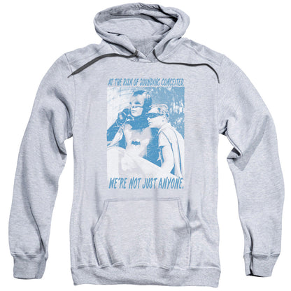 Batman Classic Tv Boogie Nights Mens Hoodie Athletic Heather Officially Licensed