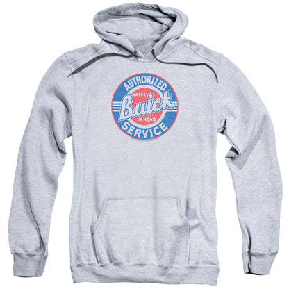 Buick Authorized Service Mens Hoodie Athletic Heather Officially Licensed
