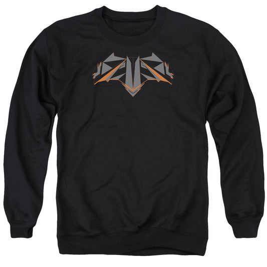 Batman V Superman Tech Bat Logo Mens Crewneck Sweatshirt Black Officially Licensed