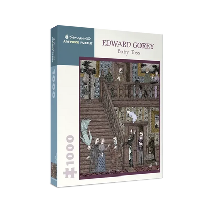Baby Toss by Edward Gorey 1000 Piece Jigsaw Puzzle Pomegranate