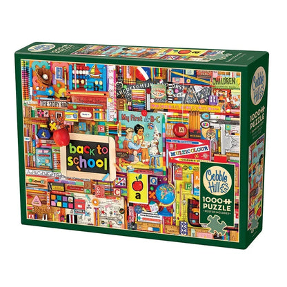 Back to School 1000 Piece Jigsaw Puzzle Cobble Hill
