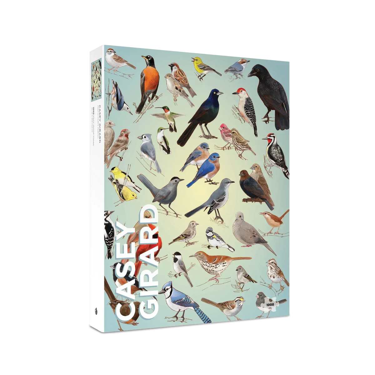 Backyard Birds 1000 Piece Jigsaw Puzzle Pomegranate