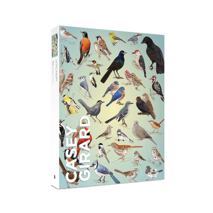 Backyard Birds 1000 Piece Jigsaw Puzzle Pomegranate