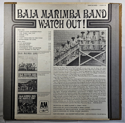 Baja Marimba Band - Watch Out! [1966 Monarch Pressing] [Used Vinyl Record LP]